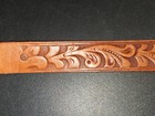 Vintage Bsa Camp Frank Rand Santa Fe  Nm  Leather Tooled Belt Sz 40  no Buckle 