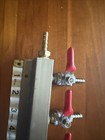 Co2 Distributor 8-way W   1 4  Mfl Shutoffs 8 Keg Manifold Rust Resistant 16   