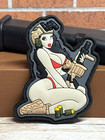 Tactical Pvc Patch - Sexy Girl Patch -  Military Morale Anime Gun Patch