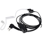 Lot 10 2 Wire Surveillance Mic Earpiece For Motorola Cp200 Pr400 Radio Headset
