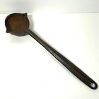 Antique vintage Cast Iron Smelter   s Ladle Molten Metal