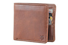 Mens Genuine Leather Minimalist Bifold Wallet Rfid Blocking Slim Card Holder