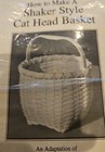 Vtg Wildwoods Basketry Cat Head Basket Kit 1989
