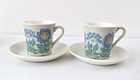 Set Of 4 Figgjo Flint Turi Gramstad Oliver Cups   Saucers Tor Viking Norway 