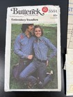 Vintage Butterick Embroidery Transfer Pattern 3551 Uncut