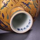 A Pair Of Antique Chinese Famille Rose Porcelain Tall Cups