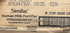 Similac Human Milk Fortifier Hydrolized Protein- 6-4 08 Fl Oz Cartons 144 Packet