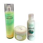 Sarah Michaels Cucumber Honeydew Cream   Cucumber Melon Mist   Body Lotion Lot
