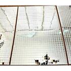 Tomorrow Designs Mosaic Mirror Placemats-mid-century-stunning Rare Find-set Of 6
