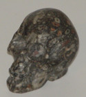2  Natural Plum Blossom 80g Hand Carved Crystal Skull Realistic Healing
