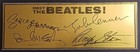 The Beatles Meet The Beatles Gold  Record Lp W-printed Signed Autographs Rare  