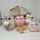Gund Pusheen Mixed Plush And Blind Box Keychain Clip Lot 8 Waffle Orange Pusheen