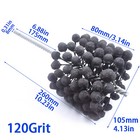 New 4-1 8  105mm 120 Grit Flexible Cylinder Hone Bore Diameter Ball Engine