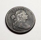 1807 Draped Bust Large Cent     Original Fine