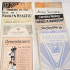 Antique   Vintage 1920s Sheet Music Mixed Lot Of 55 Rare Songbook Piano Solos