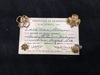 Vintage 1940s Girl Scout Pin Collection W  1942 Named Membership Wwii Era Scout