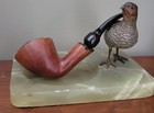 Vintage Estate Tobacco Smoking Pipe Tim West Hand Crafted Vg