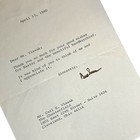 Bess Truman Autograph Typed Letter Signed  Dated 1980  Harry Truman First Lady 