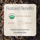 English Breakfast Tea - Organic Loose Leaf Pure Black Tea  Energizing   Caffeina
