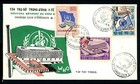 South Vietnam 4 Different Fdc 1966 Who Headquarter Geneva   Flag 291-293  l1098 