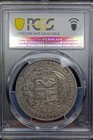 1880 Peru 5 Pesetas Pcgs Xf Details No Dot