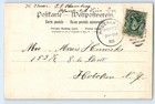 Germany Postcard Ship Steamer Boat Hamburg America Line 1905 Antique Posted