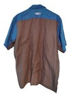 Red Kap Ford  Work Shirt Xl Mechanic Technician  Uniform Black Blue  S s