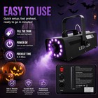 Fog Machine 1200w Rgb Led Smoke Machine 2 5l Wireless Remote Stage Party 110v