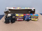 Vintage Tin Toy Wind Up Hr 726 Comic Zig Zag Express In Box Works Great