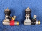 Cox Rc Engine   Td Tee Dee Thimble Motor Gas Model Airplane Parts   Vintage Pair