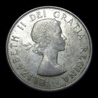 1964 Canada 50 Cent Half Dollar Silver ---- Nice Foreign Coin ----  kk059
