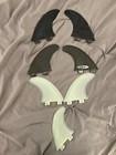 Fcs I Thruster Fins Lot   G5-x Carbon Fiber  Glass Flex  And Composite
