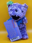 Grateful Dead Bean Bear - By Liquid Blue -  purple Graze  Bear - Nwt - Rare