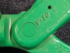 Campbell Swivel Self-closing Hook  V-10 G100 5 8    7 8 Wr  Green  Powder Coated