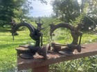 Willcox   Gibbs Strawbraid Chain Stitch Cylinder Machines   Parts frames