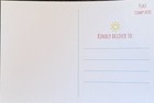 Alpaca Hello Sunshine Postcard Ephemera  5589 Card Tag