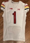 2021 Maryland Terrapins Terps Game Used Issued Under Armour Football Jersey