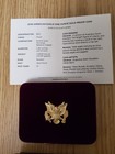 2018-w 1 Oz  American Eagle Gold Plated Proof Coin   w  Original box   Coa 