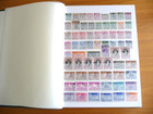 Stock Book Containing Singapore  Malaysia indonesia Stamps 16 Pages-32 Sides