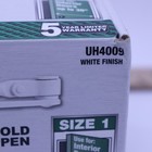 Universal Hardware Light-duty White Residential Door Closer