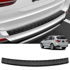 Rear Bumper Protector Compatible With Bmw 2014-2018 2014-2018 X5  matte Black 