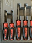 Snap On 6pc Orange Screwdriver Set    see Pics     