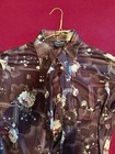 Mens 70s Vintage Disco Shirt Large