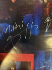 Motley Crue Original Poster Autographed By Neil Sixx Mars Tommy Lee