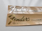 2 Fender Precision Bass Guitar Headstock Self-adhesive Metal Sticker Gold silver