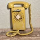Vintage Western Electric Yellow Rotary Wall Phone   nostalgic At Its Best 