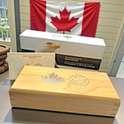 2015 Royal Canadian Mint Fine Silver Fractional Set Bald Eagle 4-coin Set
