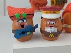 1988 Mcdonald s Happy Meal Mcnugget Buddies Complete Set Of 10 Nuggets Used 