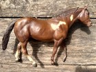 Vtg 808 Breyer Traditional Paint Horse Mare Liver Chestnut Overo   Stock Foal