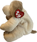 Plopper The Dog Ty Pluffies Mwmt Retired Plush 9    Tylux Collectible 2002